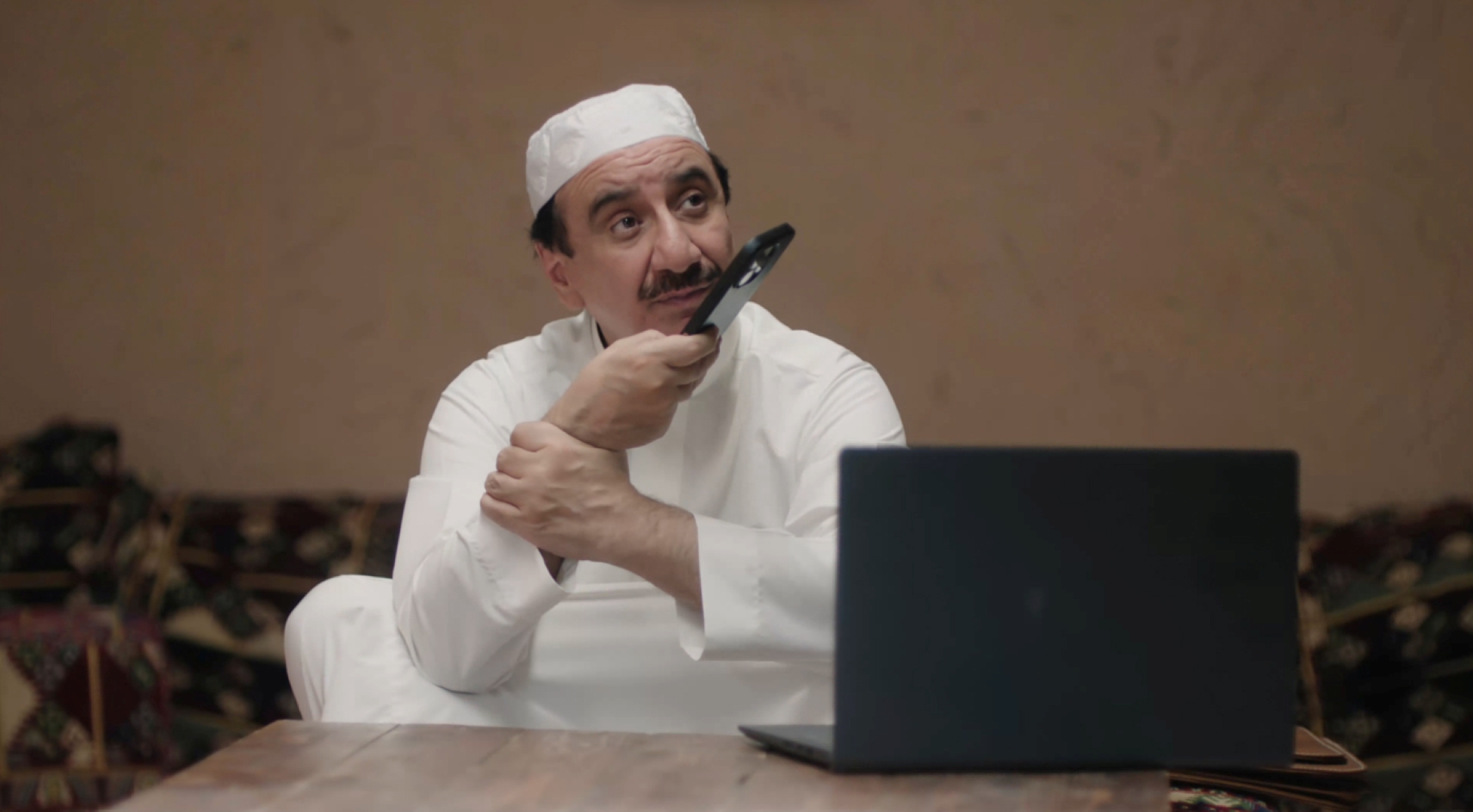 حسن عسيري في مسلسل سندس 3- الصورة من المركز الاعلامي لـ إم بي سي وشاهد