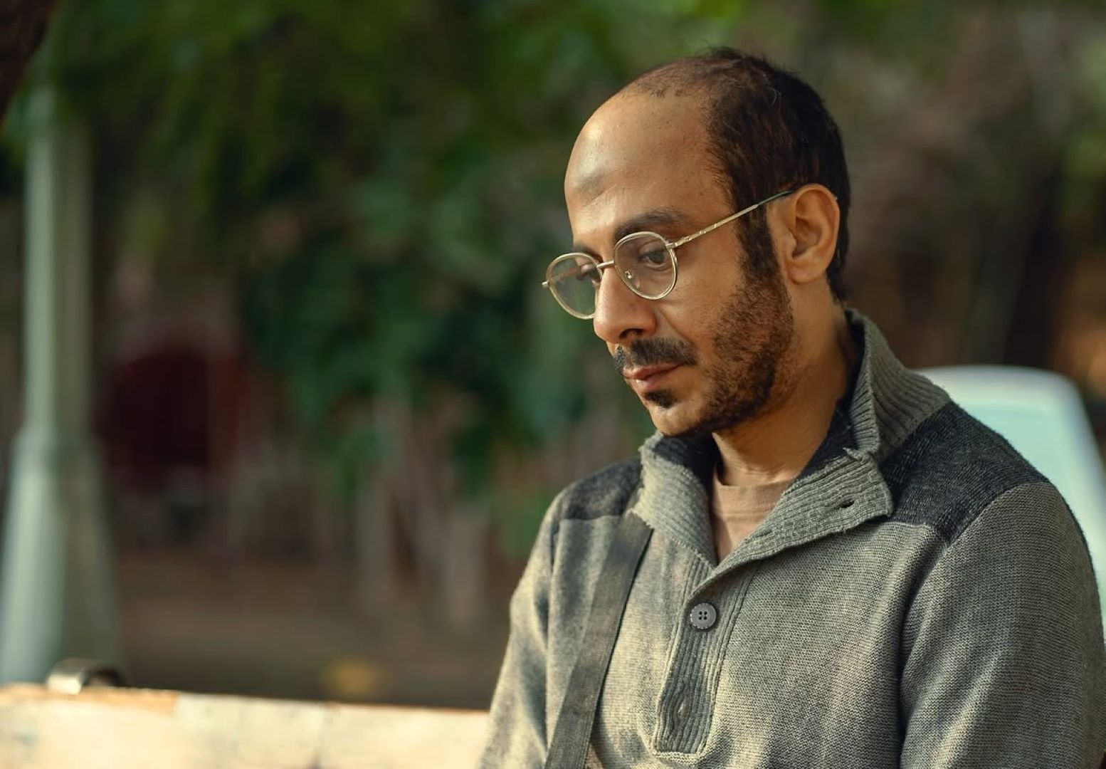 محمد فراج من أحد مشاهد مسلسل لعبة جهنم - الصورة من صفحته على فيسبوك