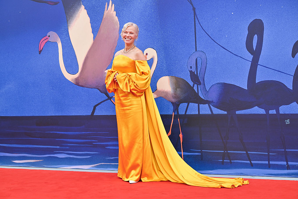 باميلا أندرسون Pamela Anderson- ( مصدر الصورة Dominique Charriau/WireImage)