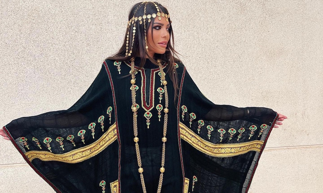 مجوهرات تراثية  لليوم الوطني السعودي- الصورة من حساب العنود بدر على انستغرام