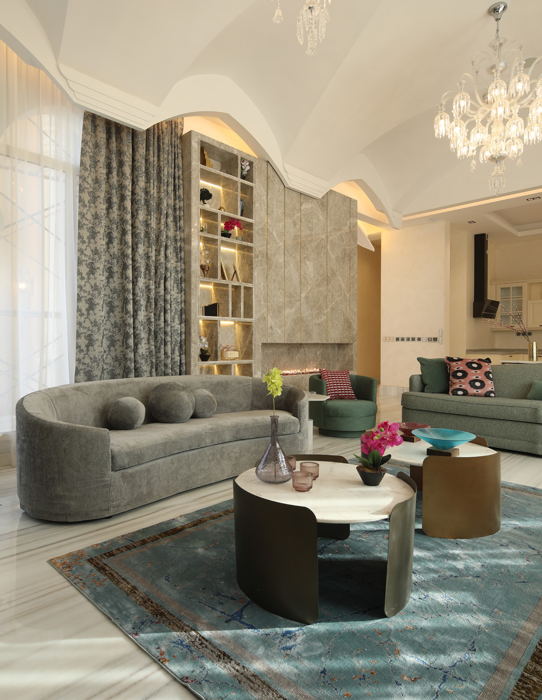 صورة لمشروع سكني من أعمال المهندسة إيمان أبو الجدايل