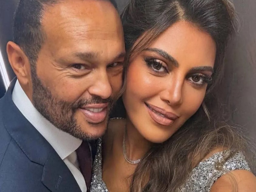 ريهام حجاج وزوجها محمد حلاوة- الصورة من صفحة ريهام على فيس بوك