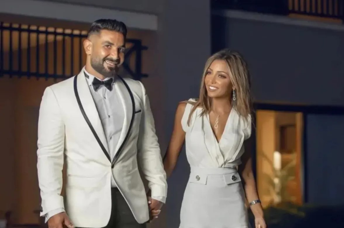 أحمد سعد وعلياء بسيوني- الصورة من حسابه على إنستغرام