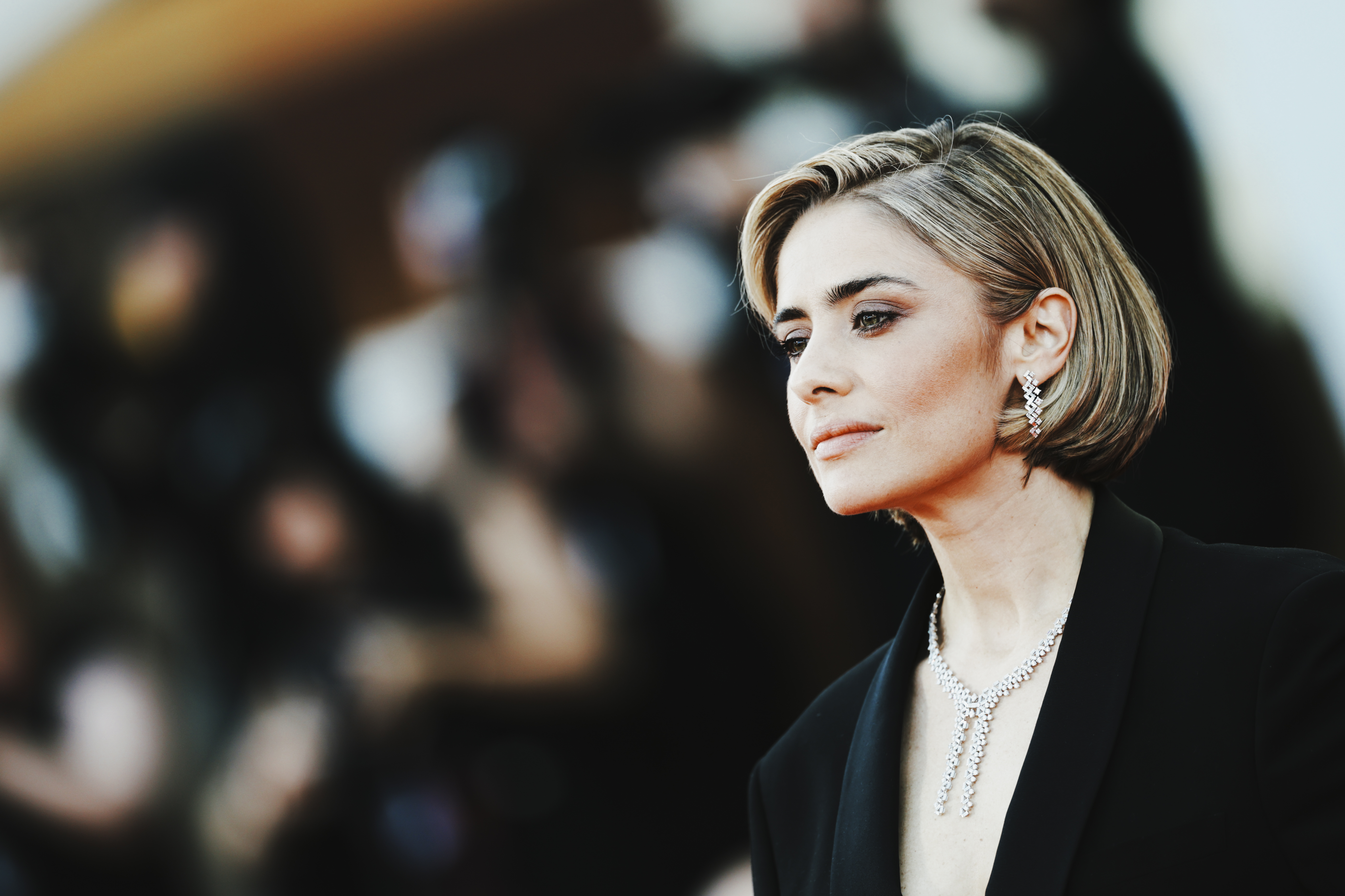 غريتا سكارانو Greta Scarano، مهرجان فينيسيا السينمائي 2026( مصدر الصورة: Vittorio Zunino Celotto/Getty Images)