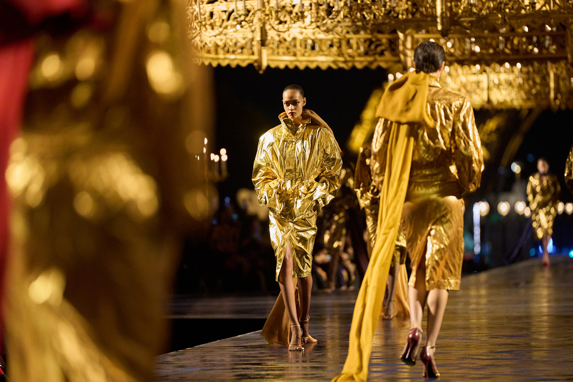 سان لوران Saint Laurent  لصيف 2027- مصدر الصورة Launchmetrics/Spotlight ©
