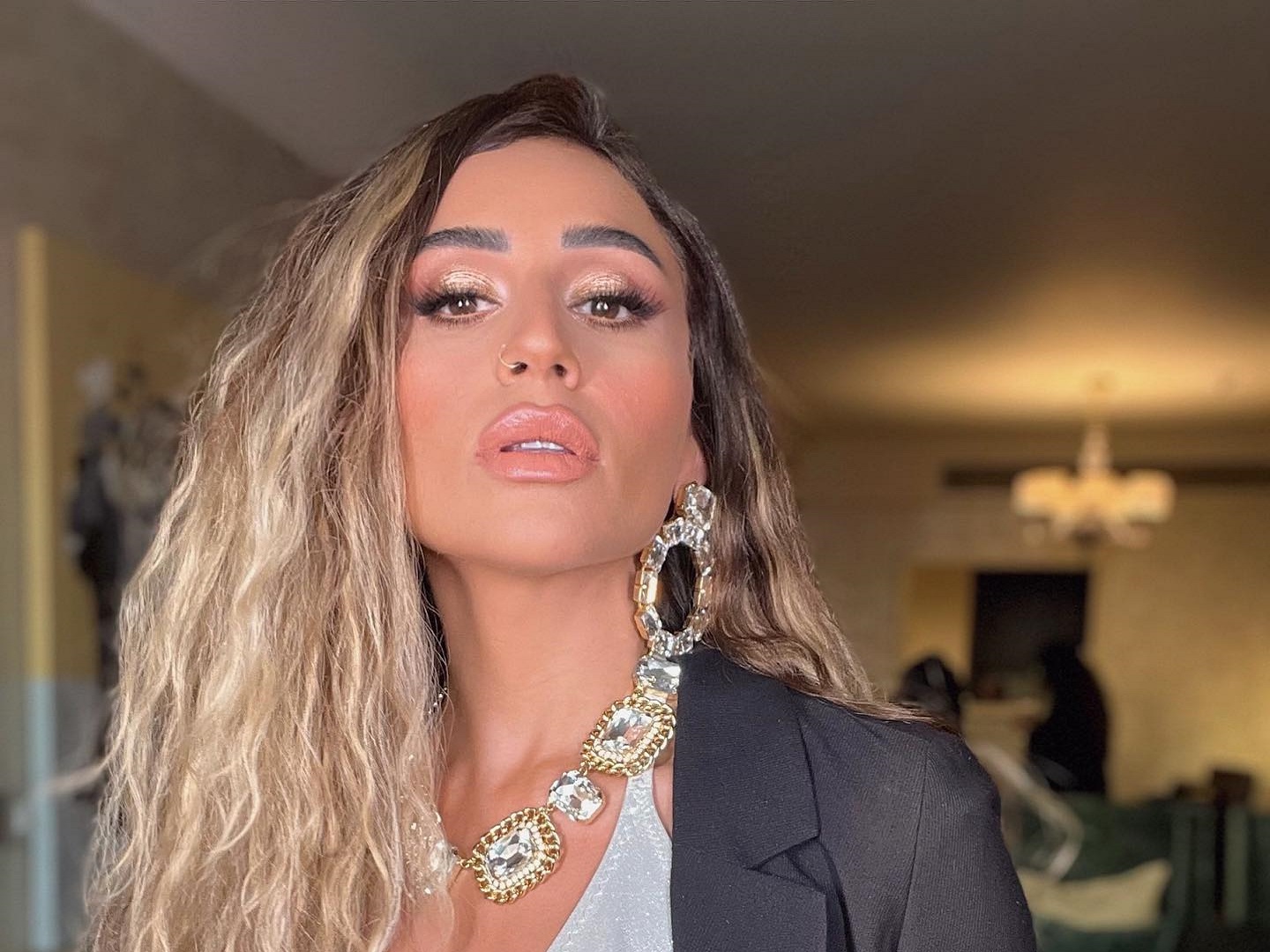 دينا الشربيني- الصورة من حسابها على إنستغرام 