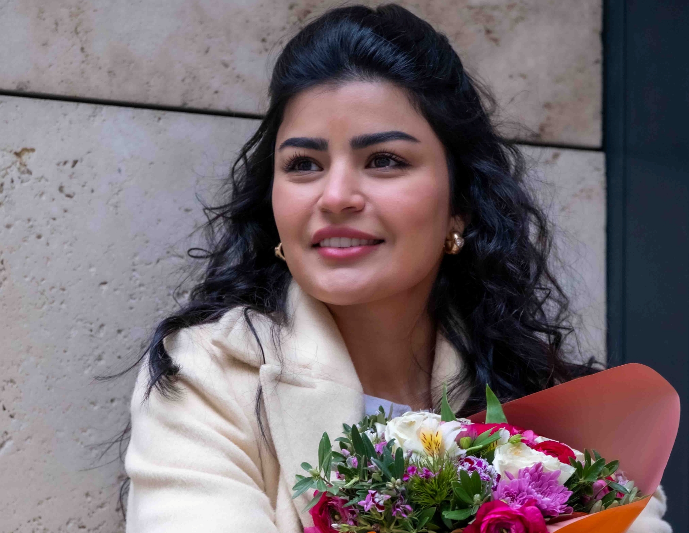 ميلا الزهراني من مسلسل أحلى نصيب. الصورة من المركز الاعلامي لـ إم بي سي وشاهد