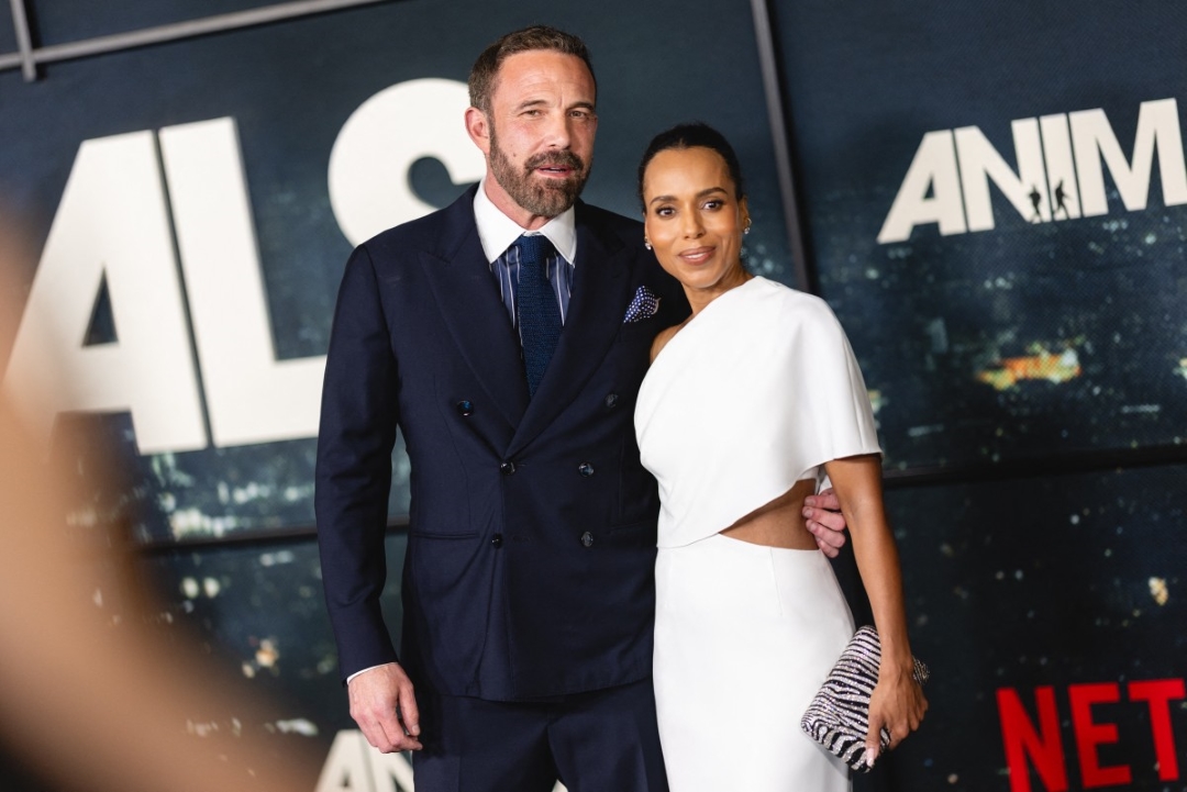  بن أفليك وكيري واشنطن في في لوس أنجلوس (Ben Affleck and Kerry Washington in Los Angeles) - مصدر الصورة: (Matt Winkelmeyer / GETTY IMAGES NORTH AMERICA / Getty Images via AFP)
