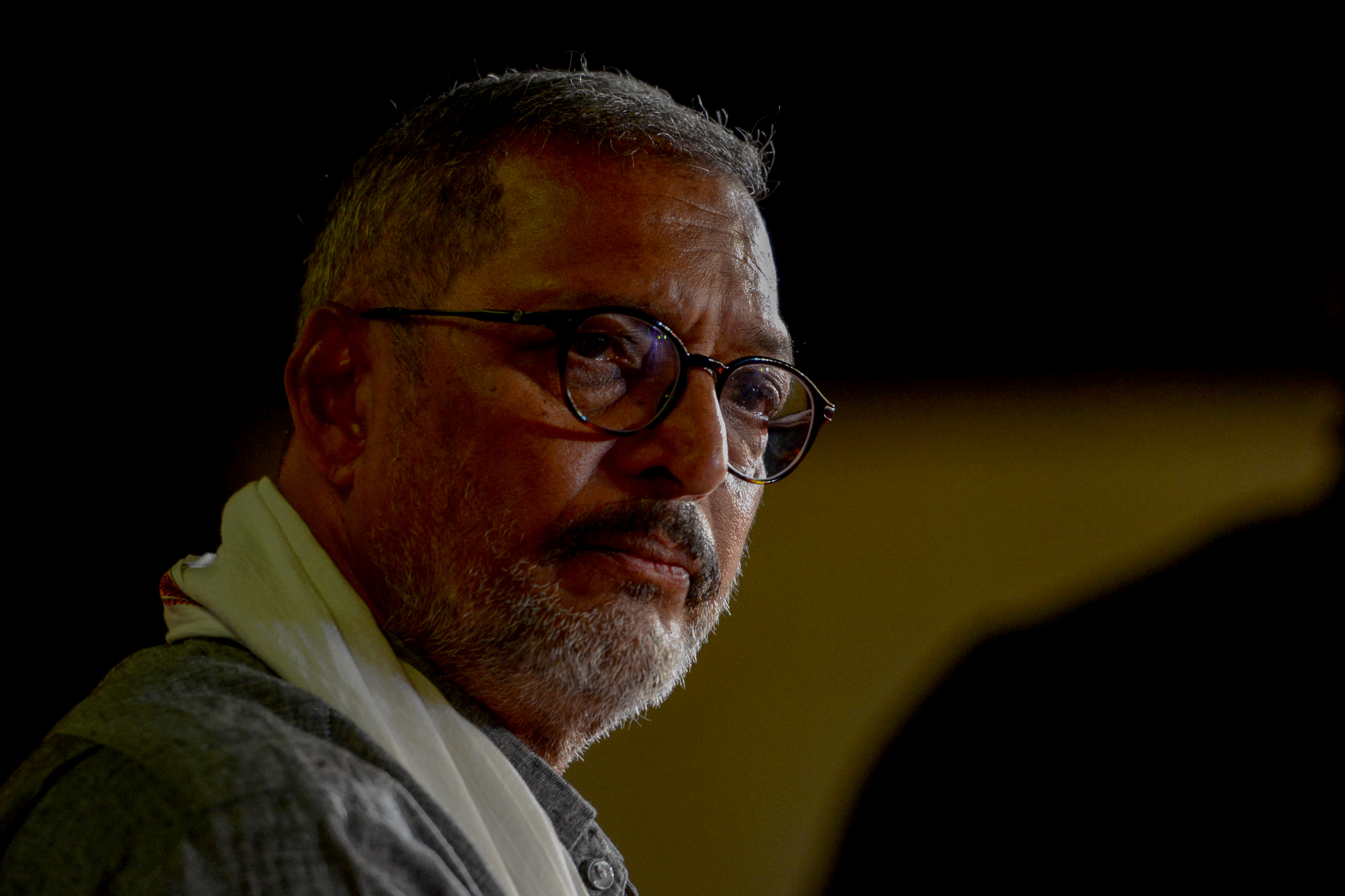 الفنان الهندي نانا باتيكار (Nana Patekar) - Photo by SUJIT JAISWAL / AFP