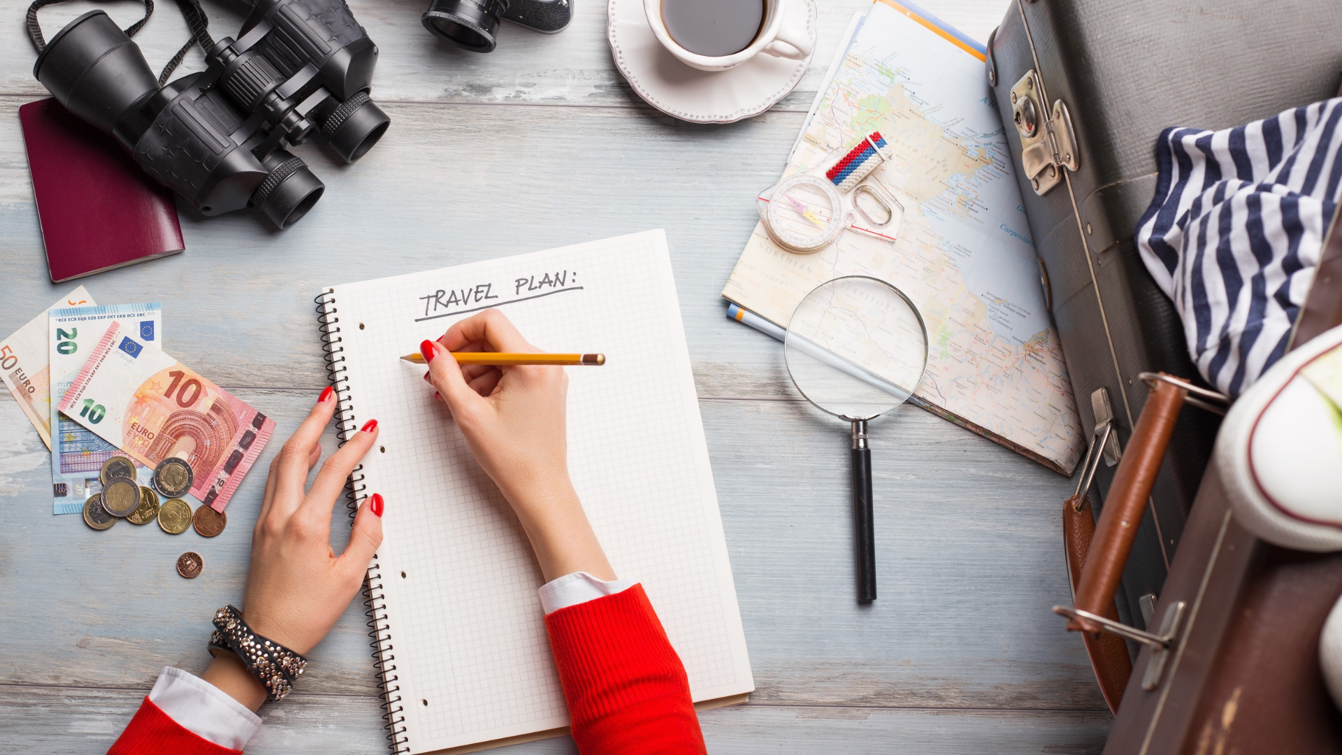 التخطيط للرحلة -تصوير: Kaspars Grinvalds من shutterstock