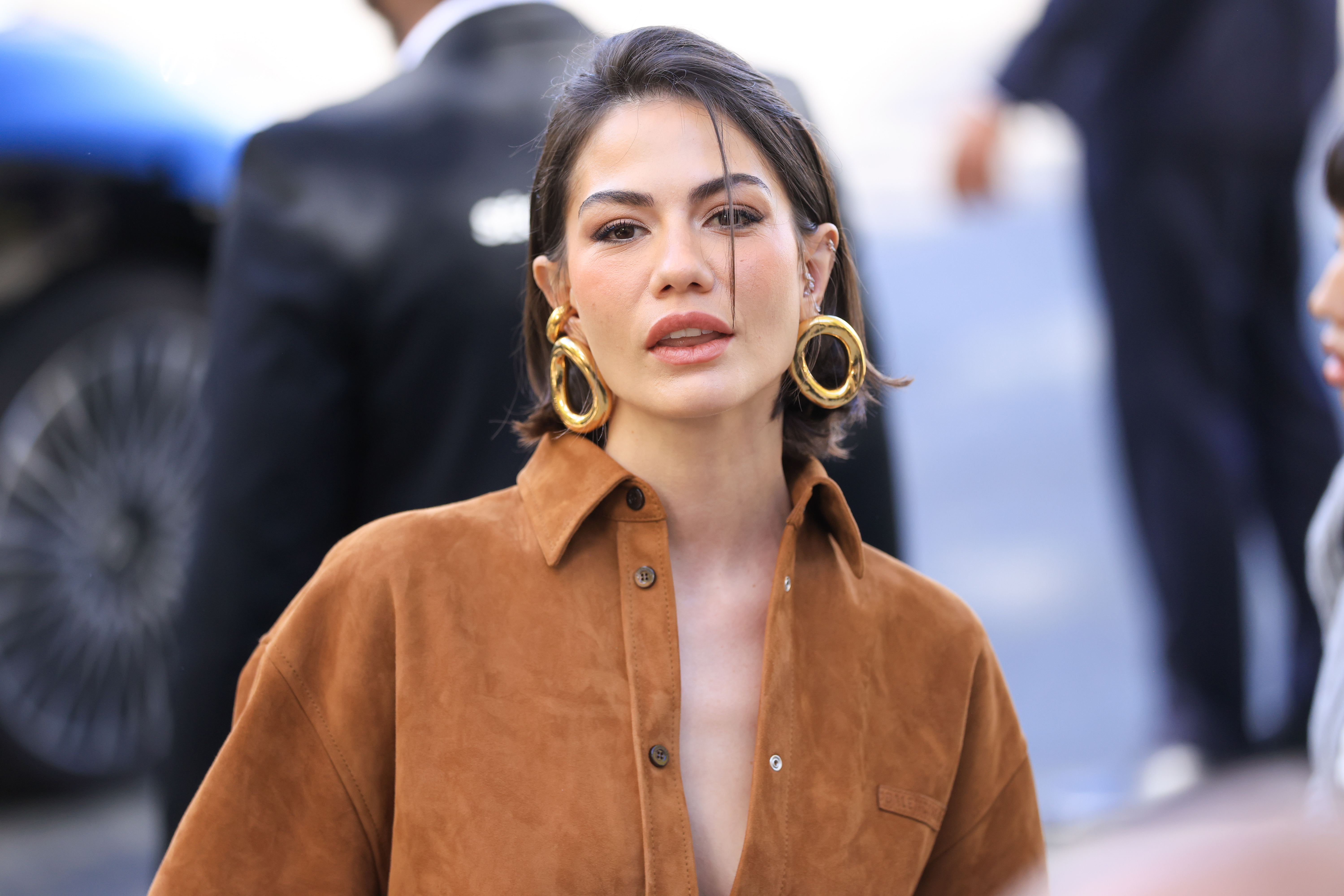  Demet Özdemir attends the Balenciaga Womenswear Spring/Summer 2027 show as part of Paris Fashion Week on October 01, 2026 in Paris, France. (Photo by Stephane Cardinale - Corbis/Corbis via Getty Images)