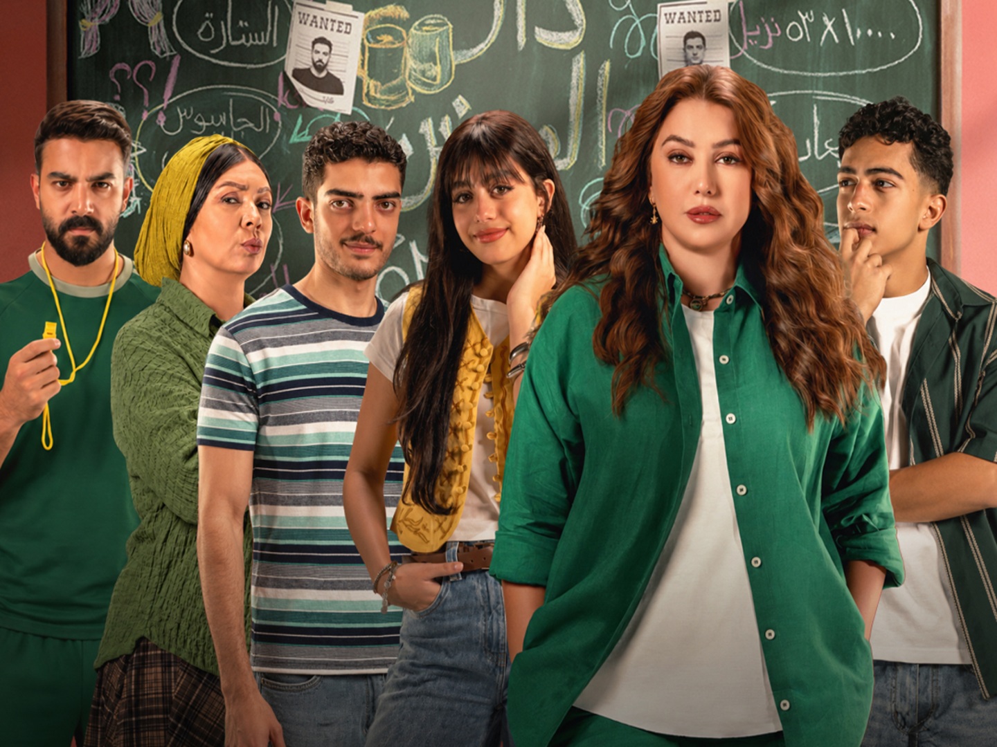 بوستر مسلسل خمسين خمسين