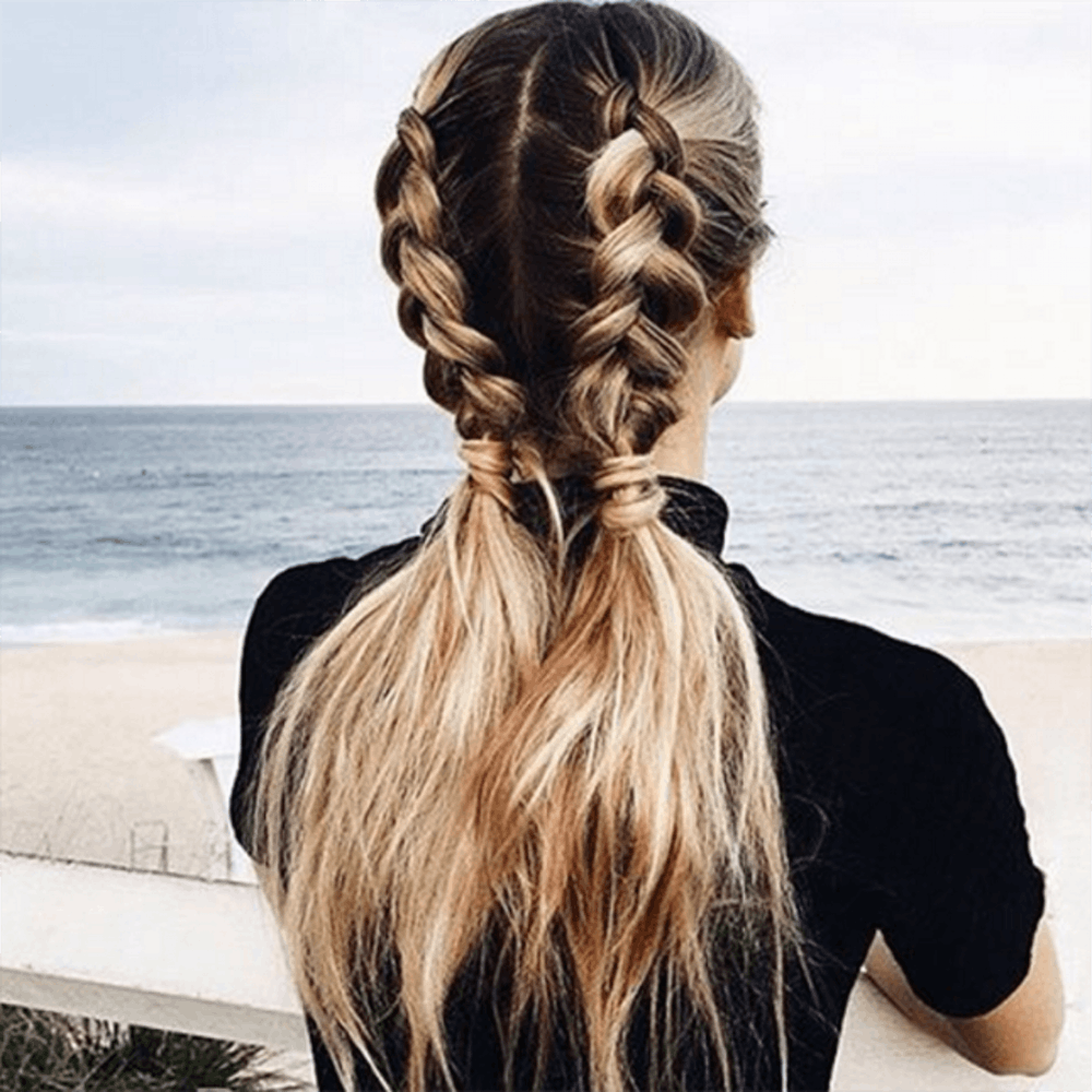 موديلات تسريحات جدائل