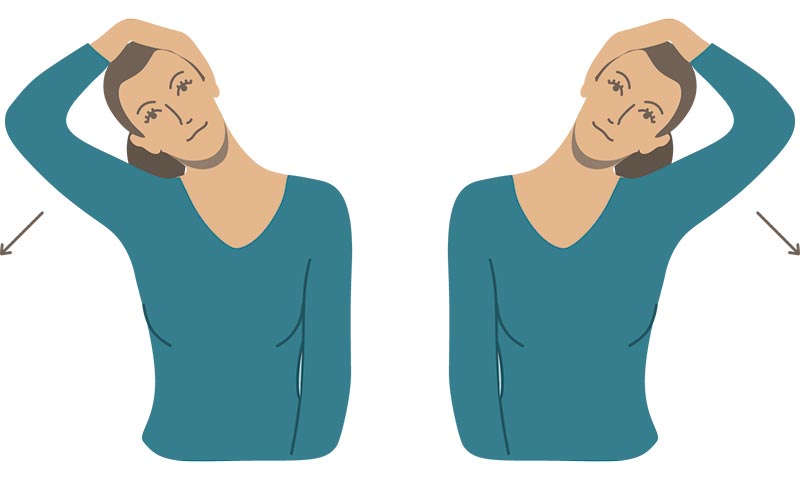 تمارين رياضيّة للنساء تهدف إلى إظهار عظمة الترقوة