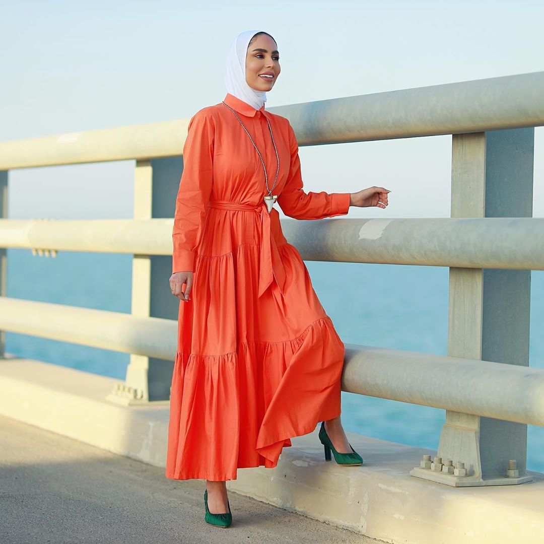 الفاشينيستا المحجبة فاطمة العوضي