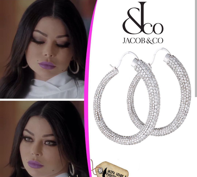 أقراط ماسية من JACOB&CO