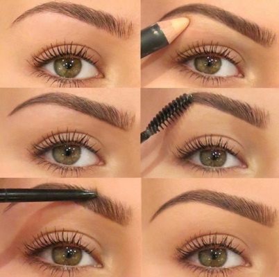 طريقة رسم حواجب