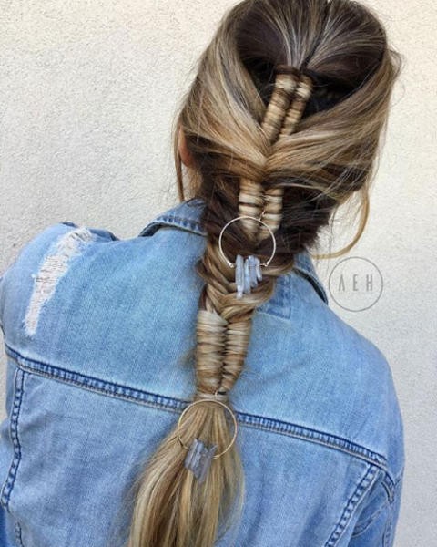 تسريحة Ponytail المنخفض