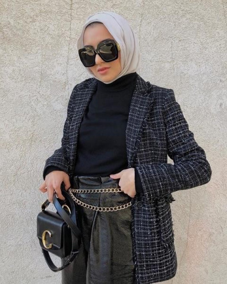 تنسيق المعاطف بستايلات مختلفة للمحجبات