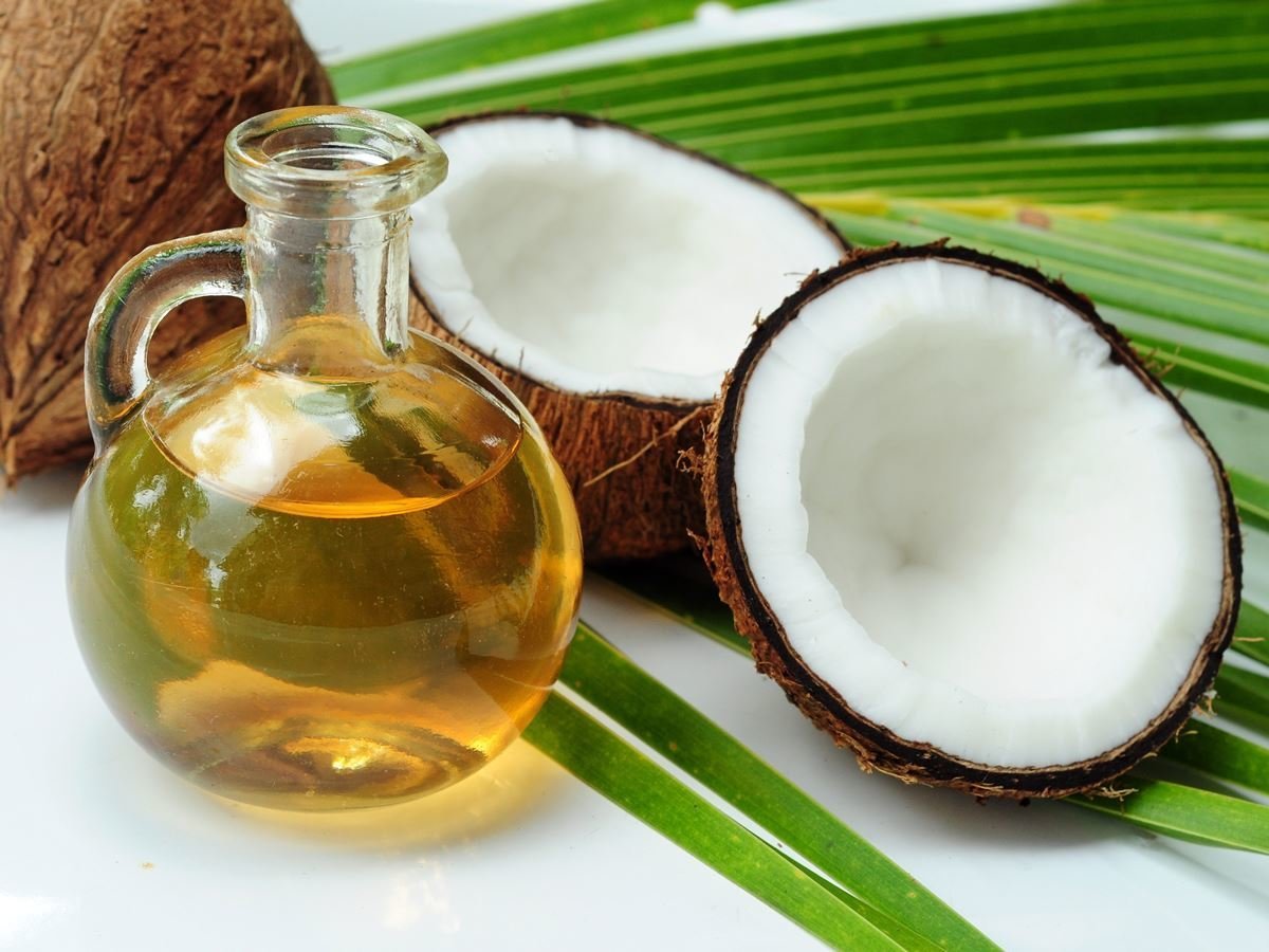 زيت النعناع وزيت جوز الهند