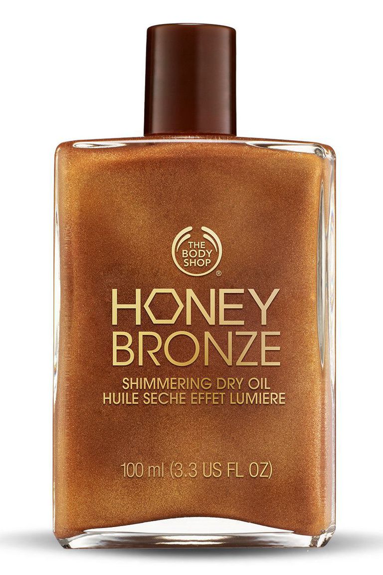 زيت The Body Shop Honey Bronze Shimmering Dry Oil