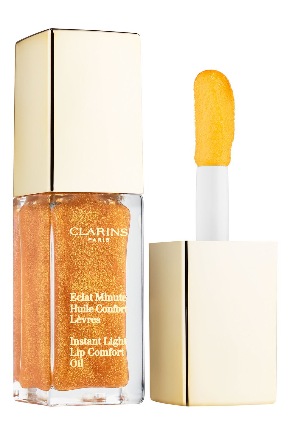 Clarins Instant Light Lip Comfort Oil in Honey Glam