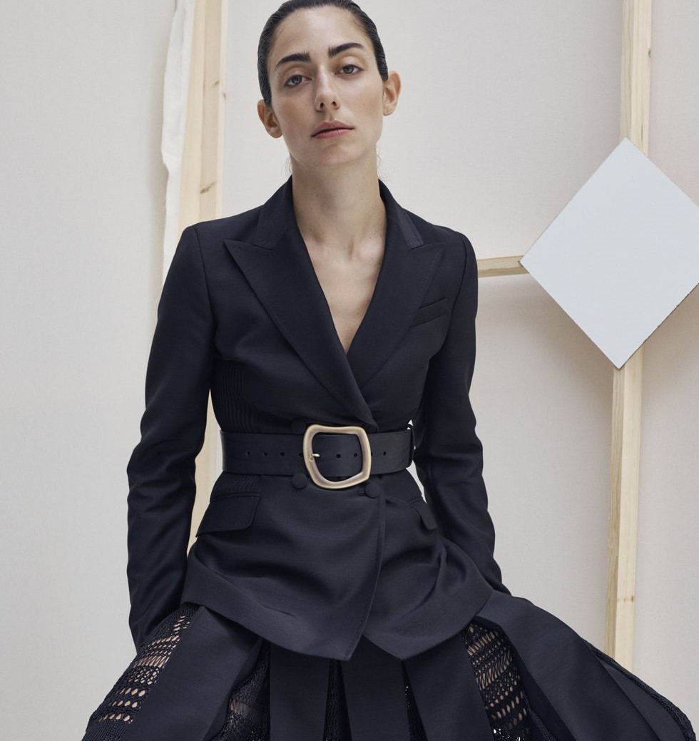 البليزر الطويل مع التنورة من Gabriela Hearst