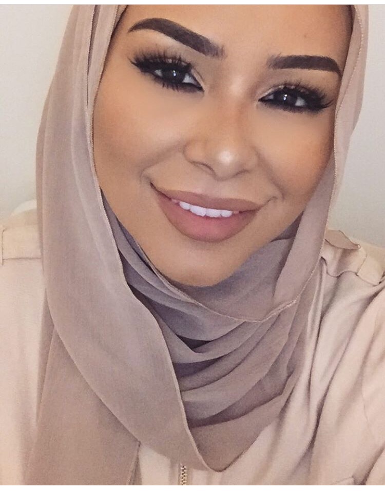 لفات حجاب شيفون سهلة
