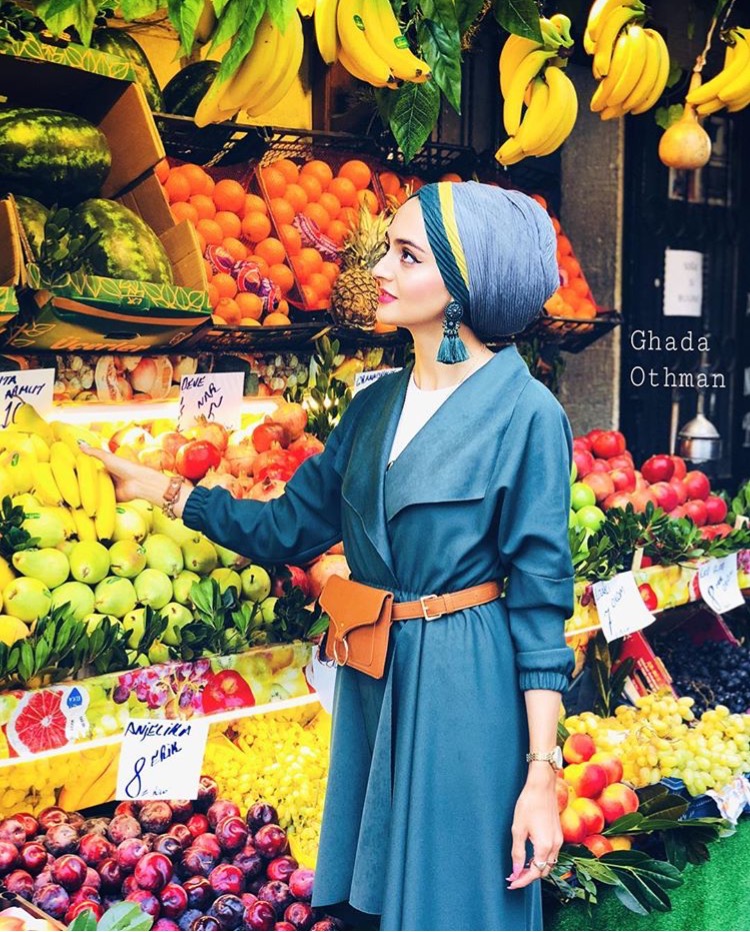 مدونة الموضة غادة عثمان