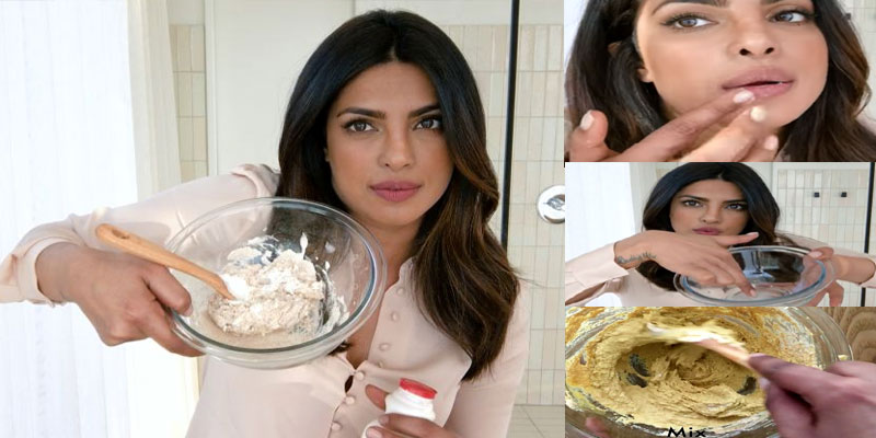 بريانكا تلجأ الى الخلطات الطبيعية