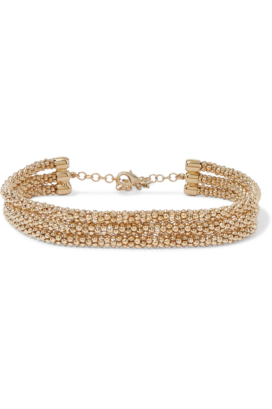 تشوكر choker من Rosantica باللون الذهبي الجذاب