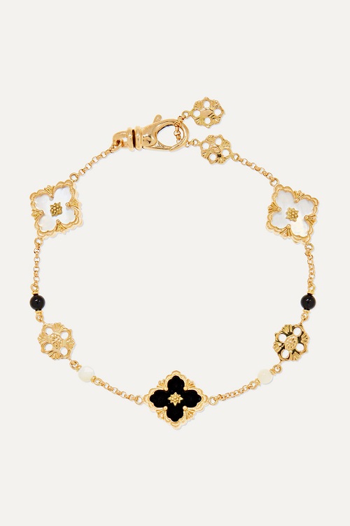 سوار من الذهب مرصع بأحجار كريمة من Buccellati