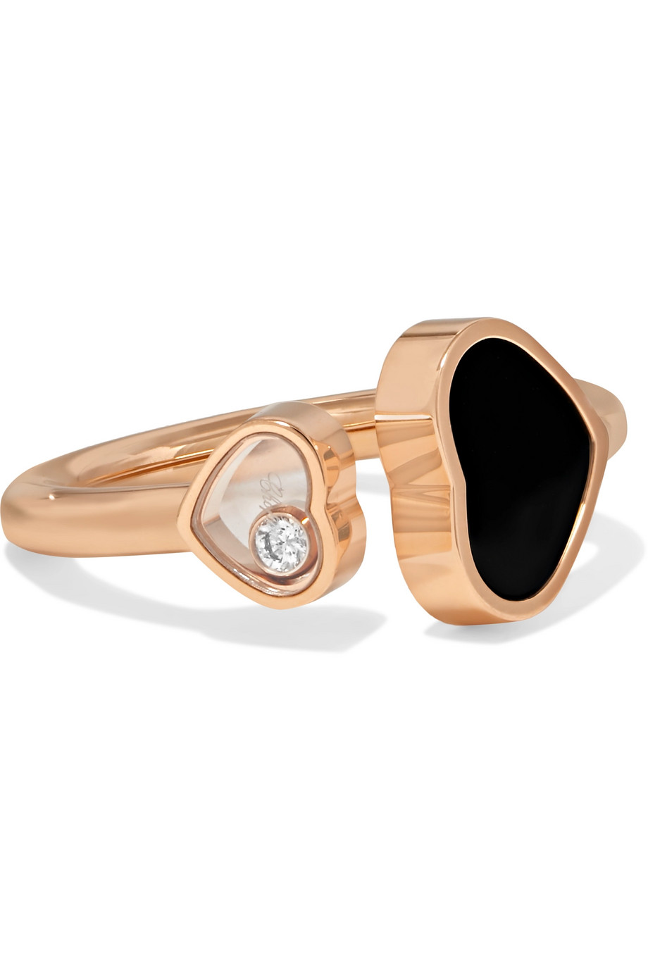 خاتم مزدوج بتصميم مميز ولافت من Chopard