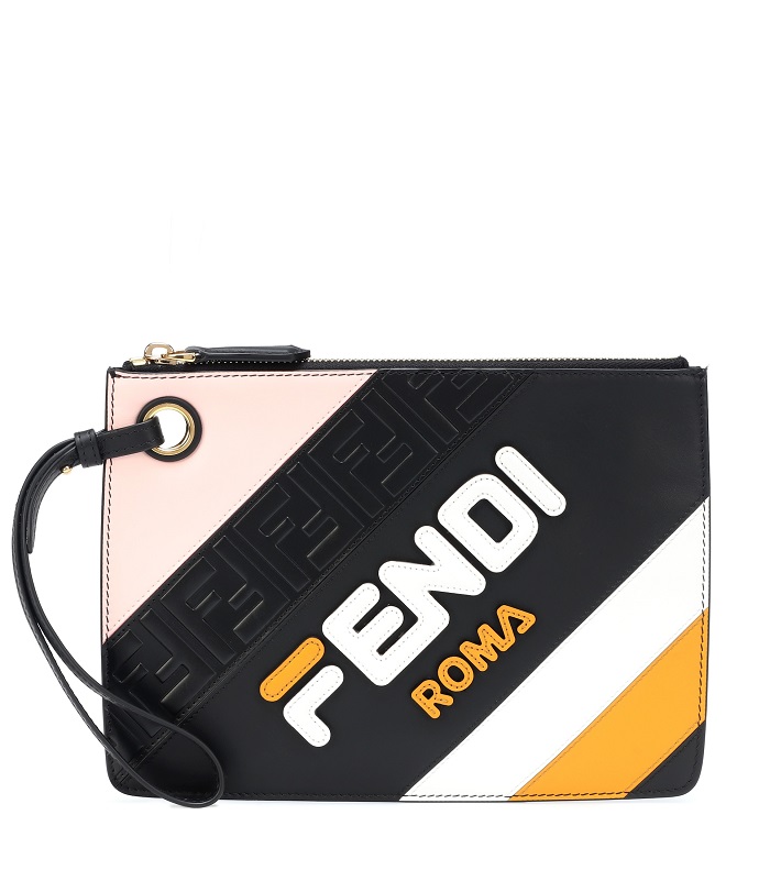 حقيبة يد كلاتش بتصميم عصري يناسب الإطلالات الكاجوال من Fendi