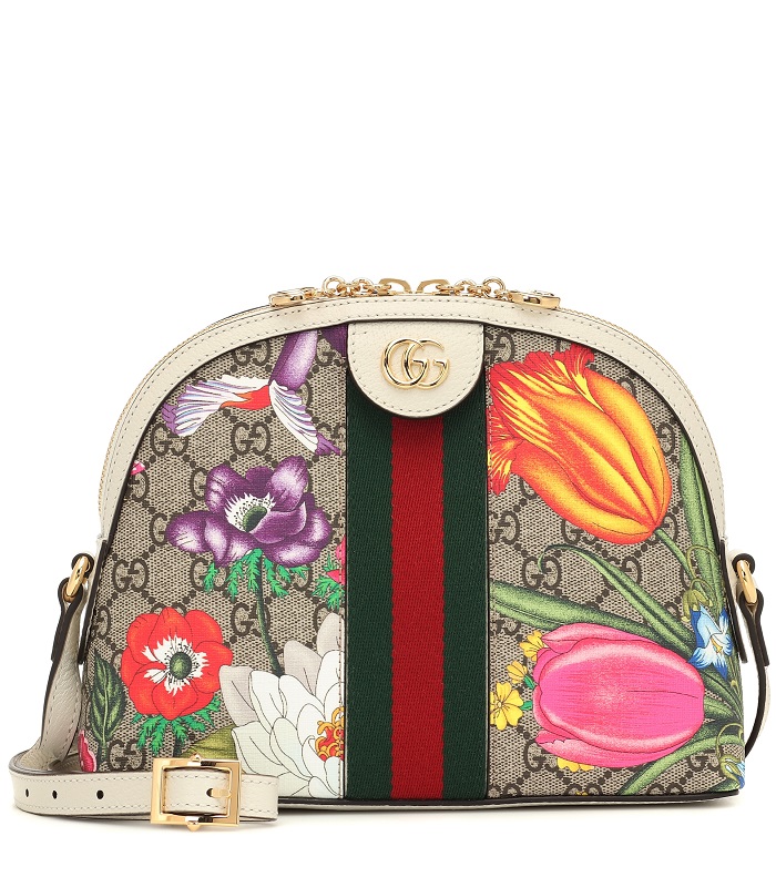 حقيبة يد ملونة بتصميم لافت من Gucci