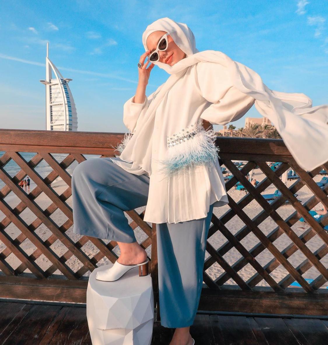 إطلالات كاجوال للمحجبات