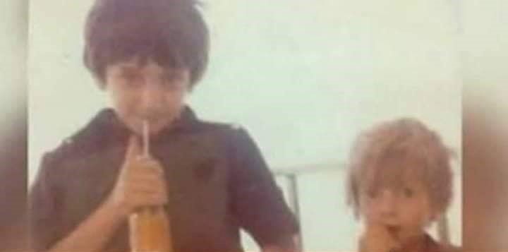 أحمد ومحمد الأحمد في طفولتهما