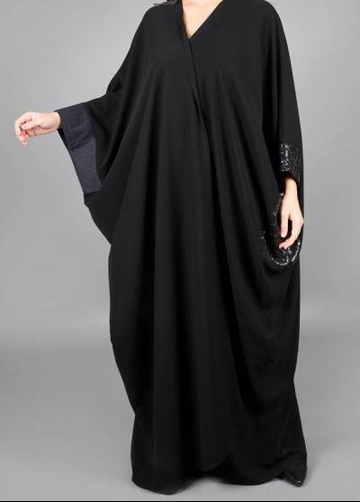  تصميمات العبايات الواسعة