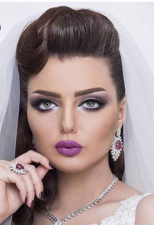 مكياج بنفسجي