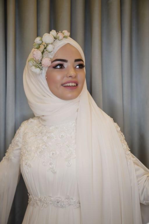 مكياج العروس المحجبة