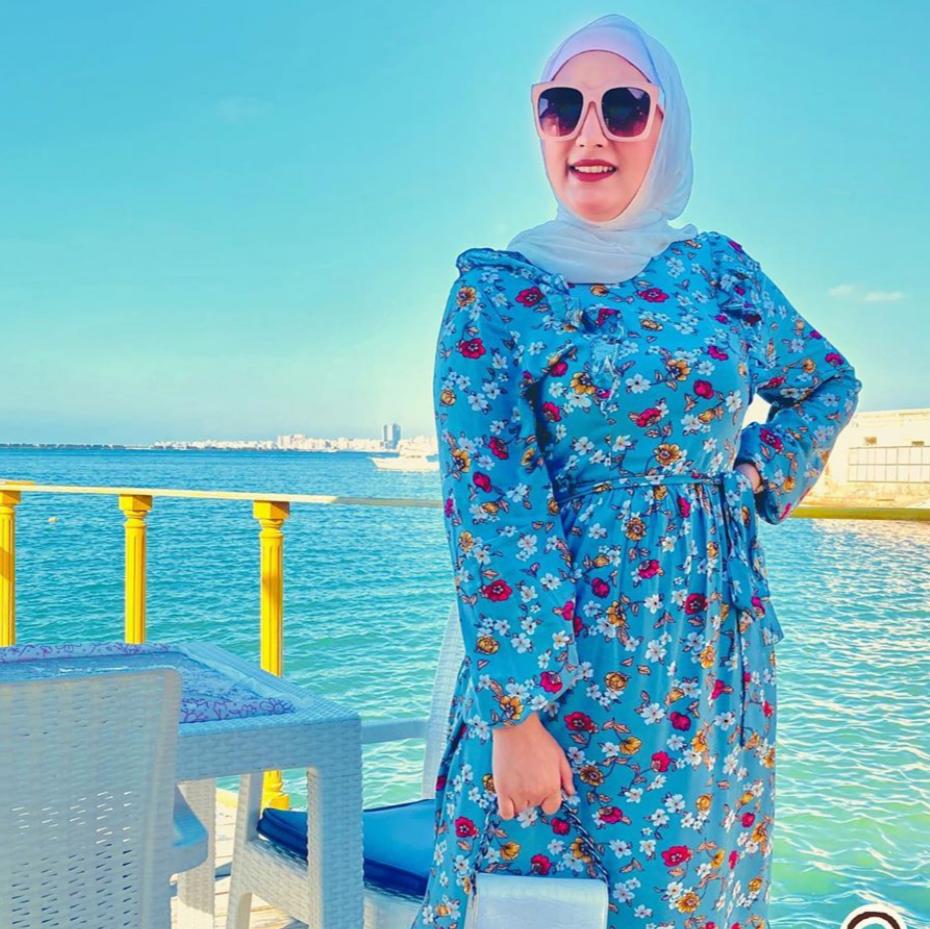 تنسيقات الفساتين المنقوشة 