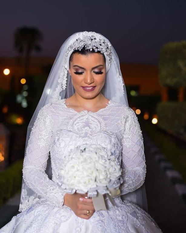 هيد بيس للعروس المحجبة