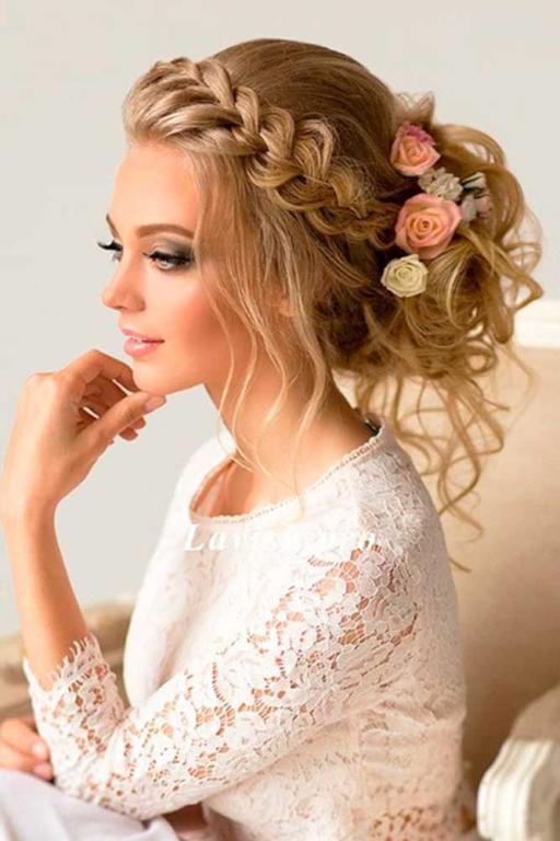 تسريحة العروس