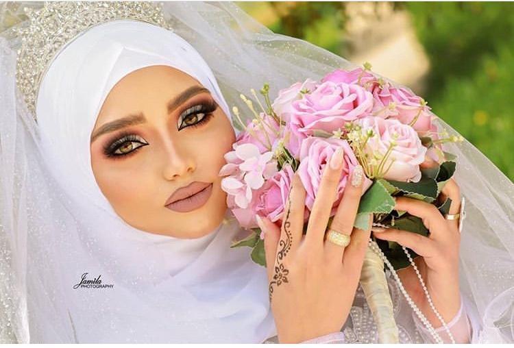 مكياج العروس المحجبة