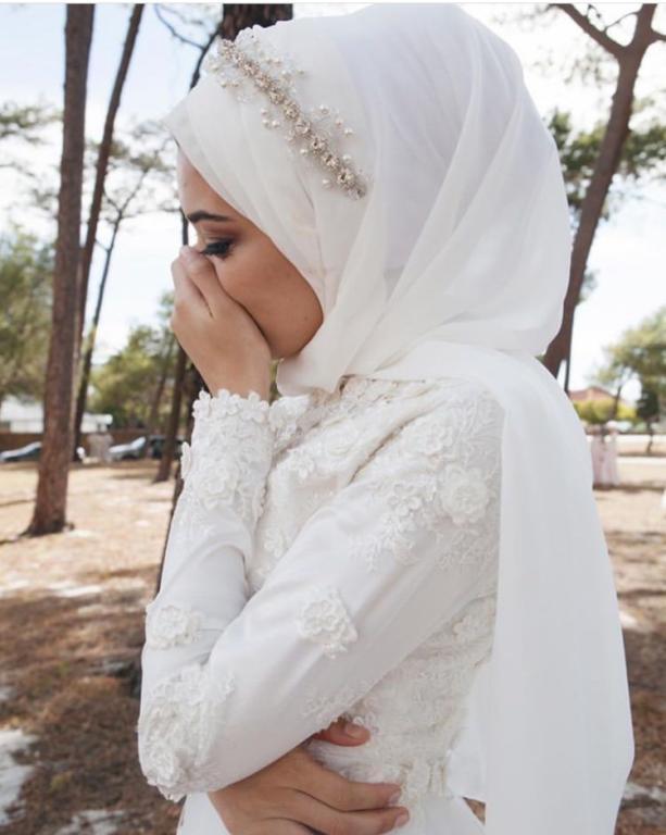 اكسسوارات العروس المحجبة