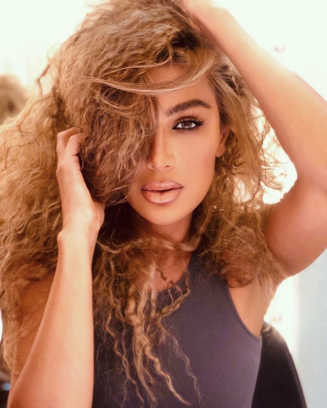 مكياج عيون طبيعي