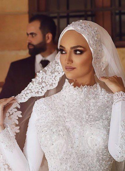 مكياج عروس محجبة