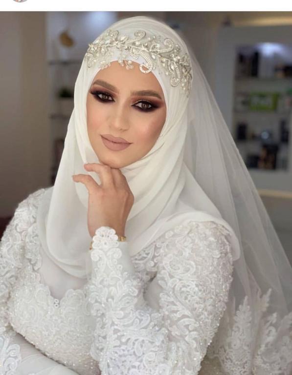 مكياج العروس المحجبة