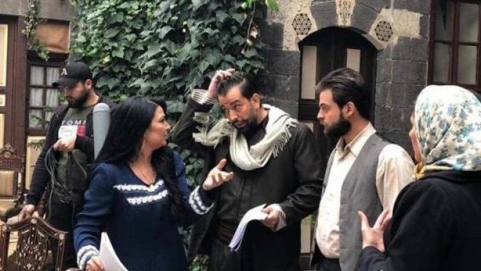 من كواليس باب الحارة