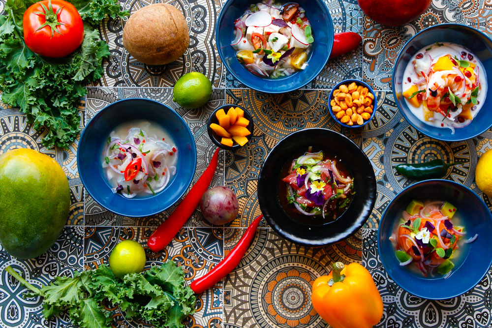 الأطباق في INKA